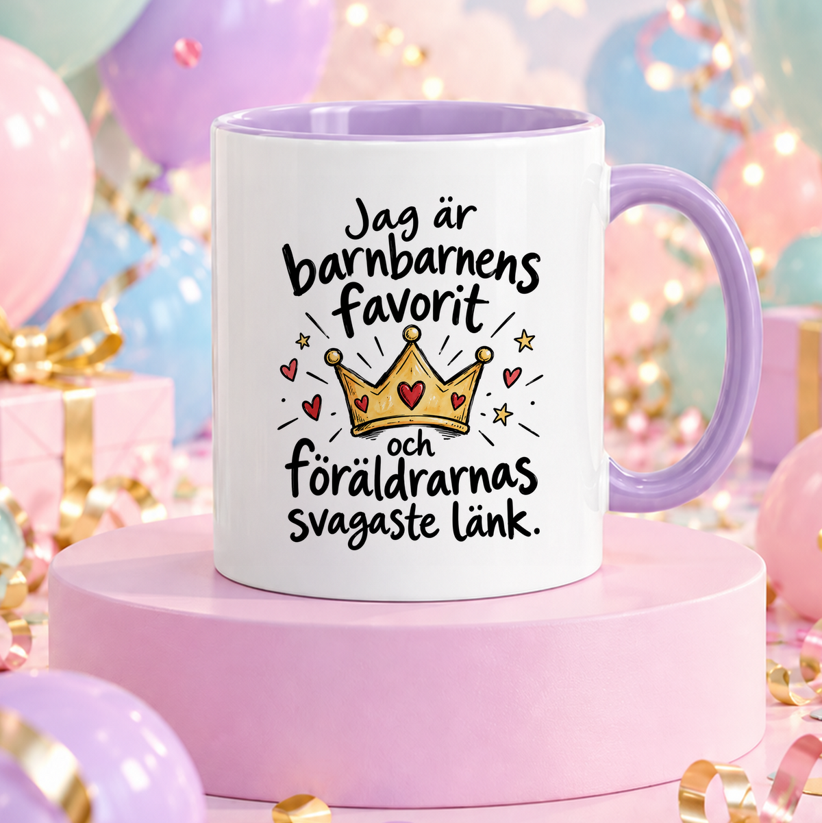 Jag är barnbarnens favorit | Rolig mugg