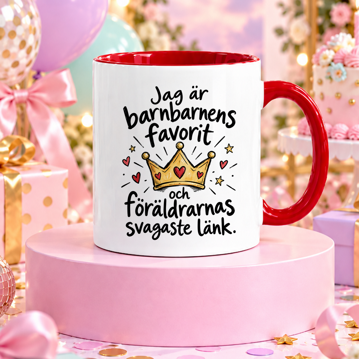 Jag är barnbarnens favorit | Rolig mugg