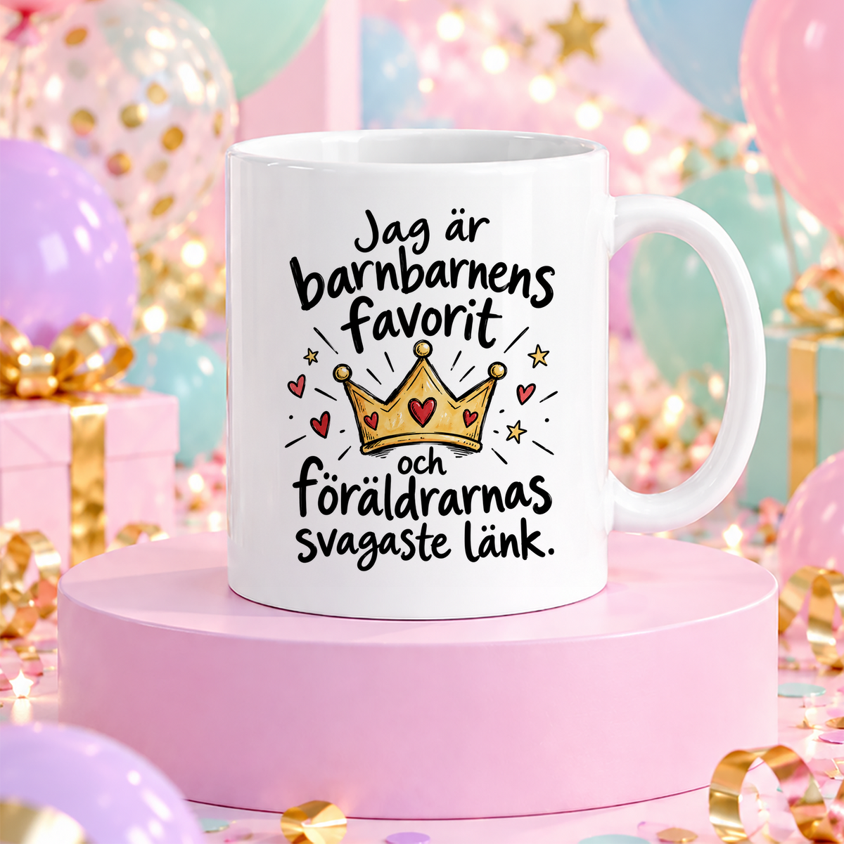 Jag är barnbarnens favorit | Rolig mugg