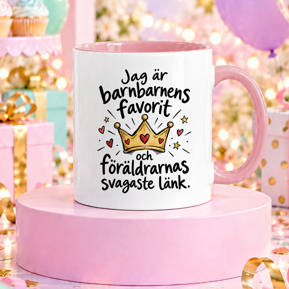 Jag är barnbarnens favorit | Rolig mugg