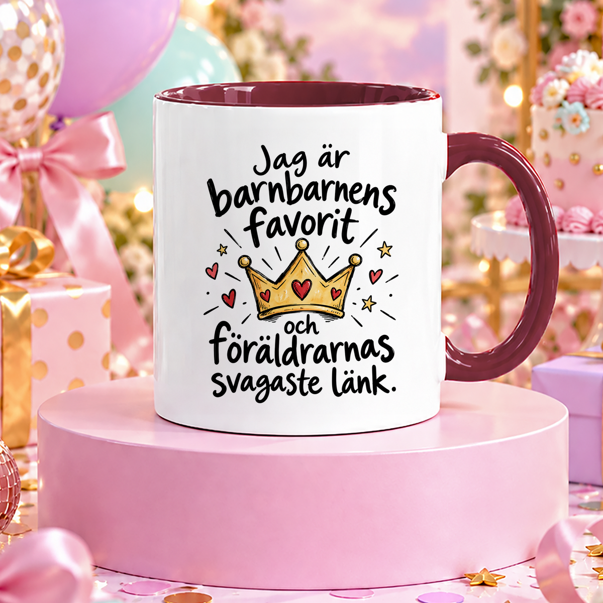 Jag är barnbarnens favorit | Rolig mugg