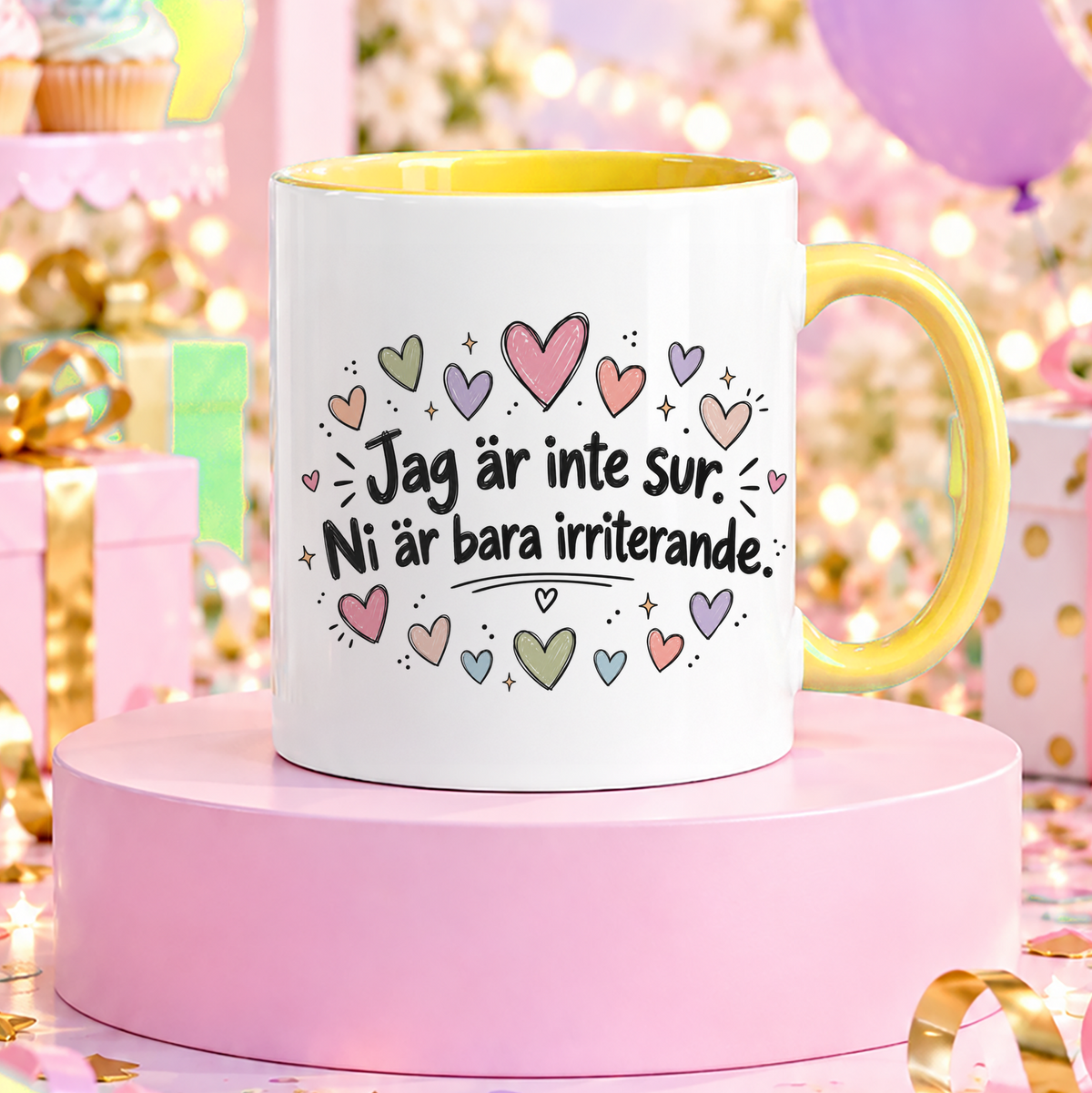 Jag är inte irriterad | Rolig mugg