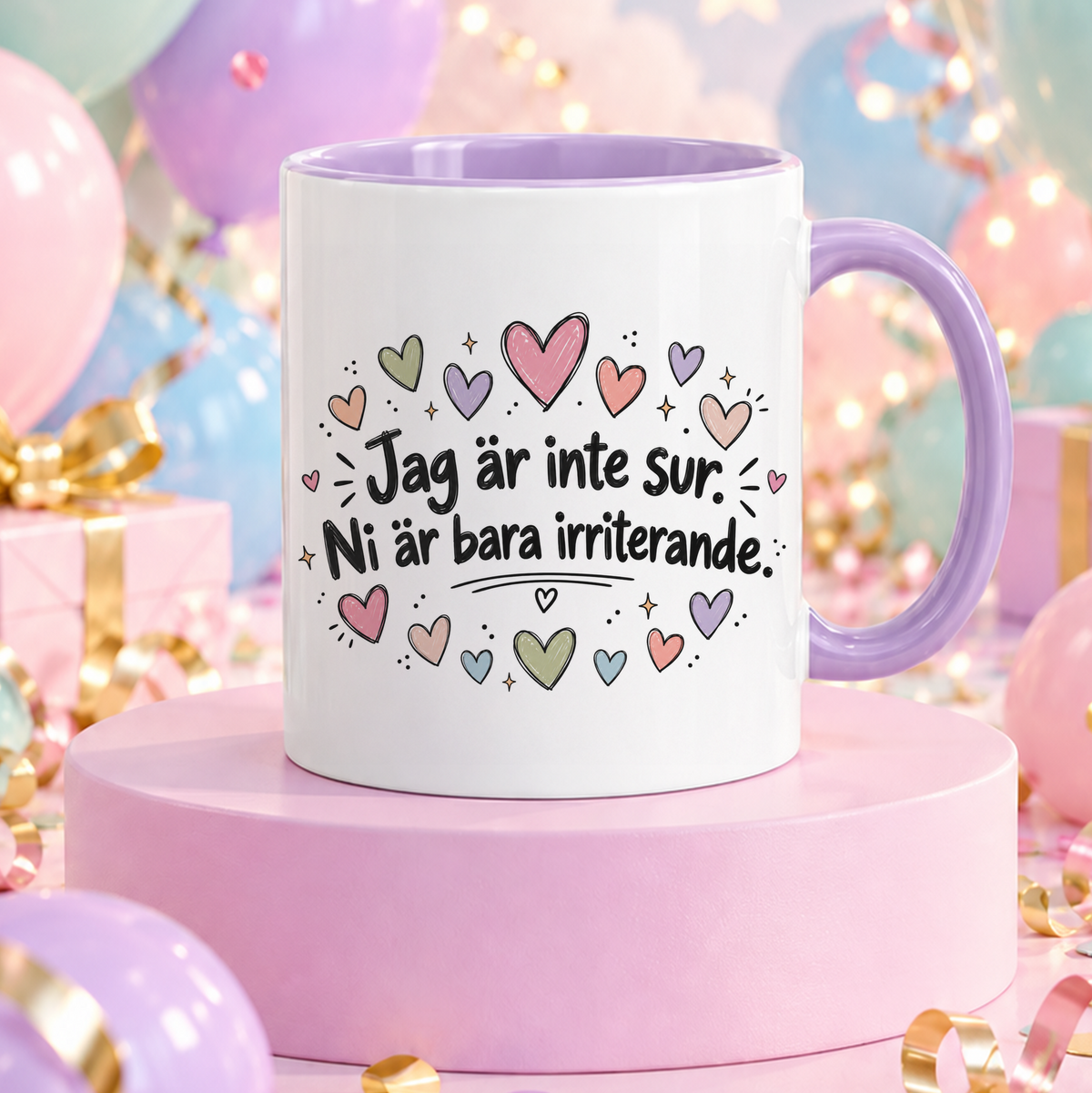 Jag är inte irriterad | Rolig mugg