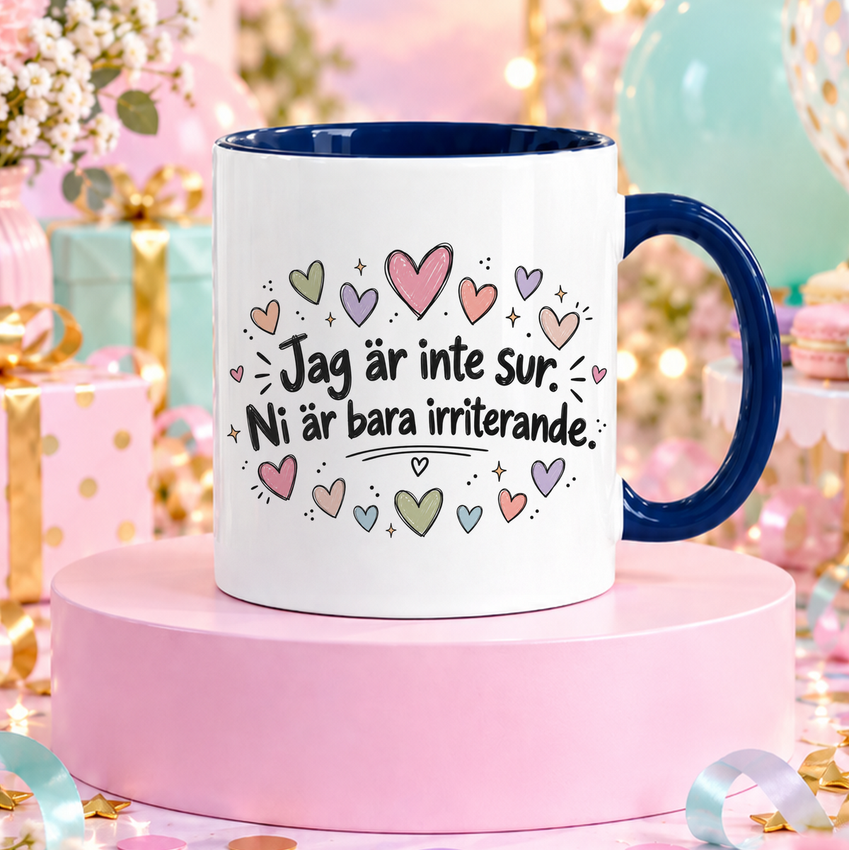 Jag är inte irriterad | Rolig mugg