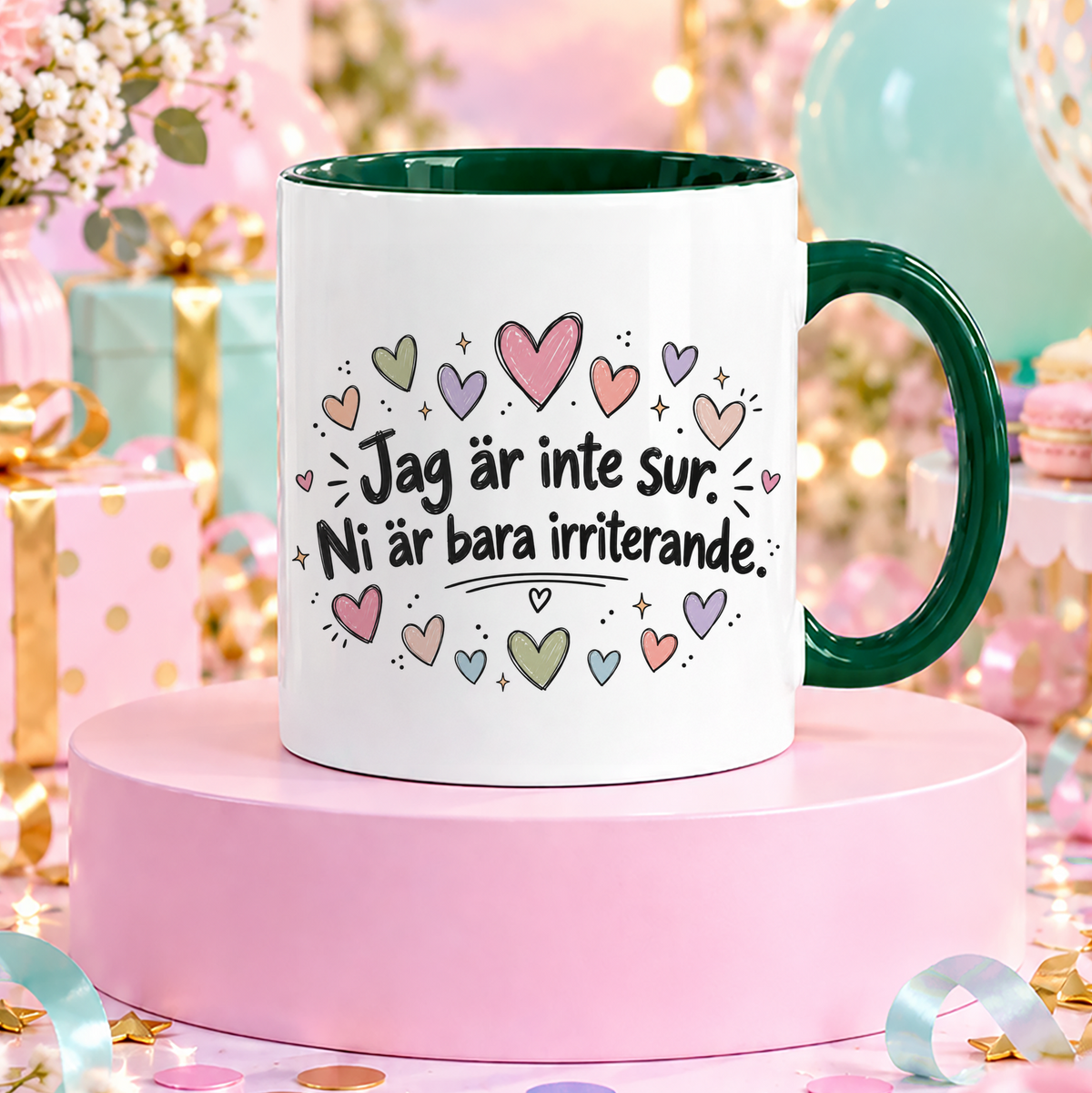 Jag är inte irriterad | Rolig mugg