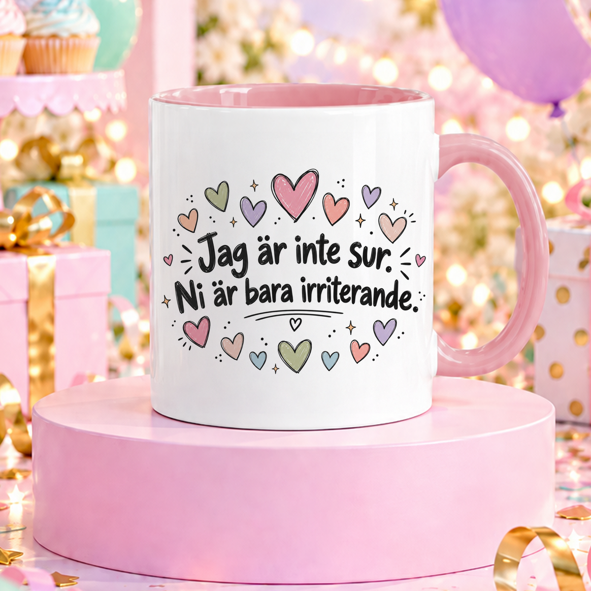 Jag är inte irriterad | Rolig mugg