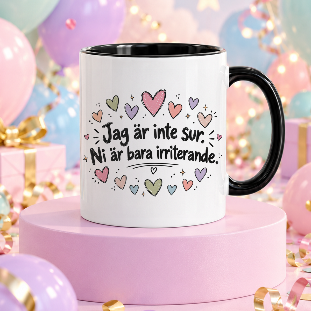 Jag är inte irriterad | Rolig mugg