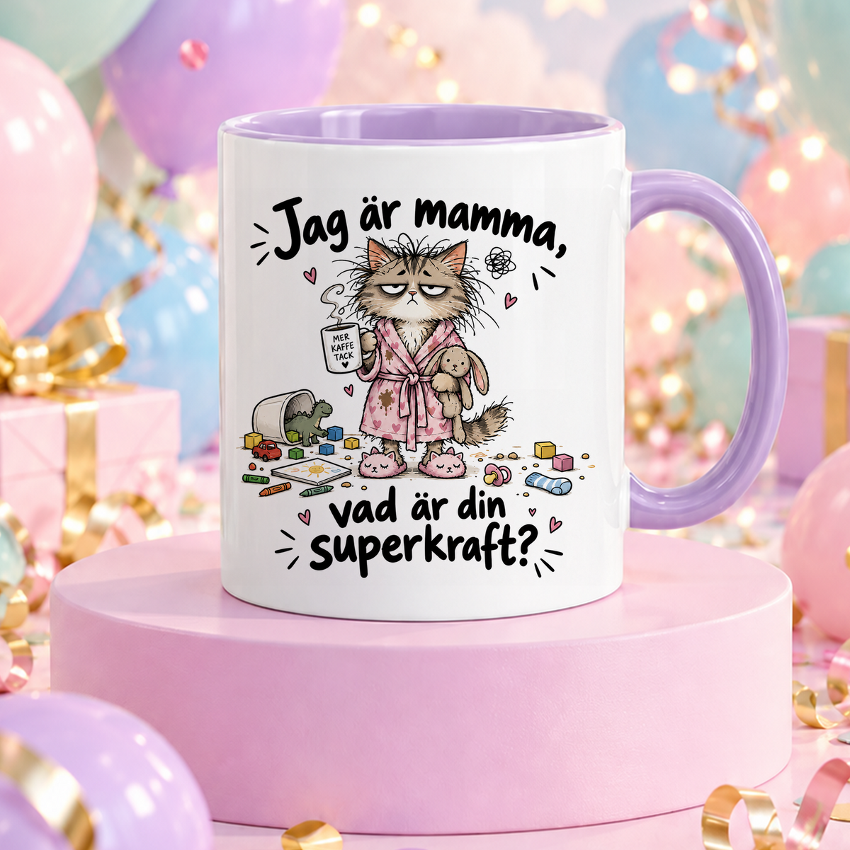 Jag är mamma, vad är din superkraft | Rolig mugg