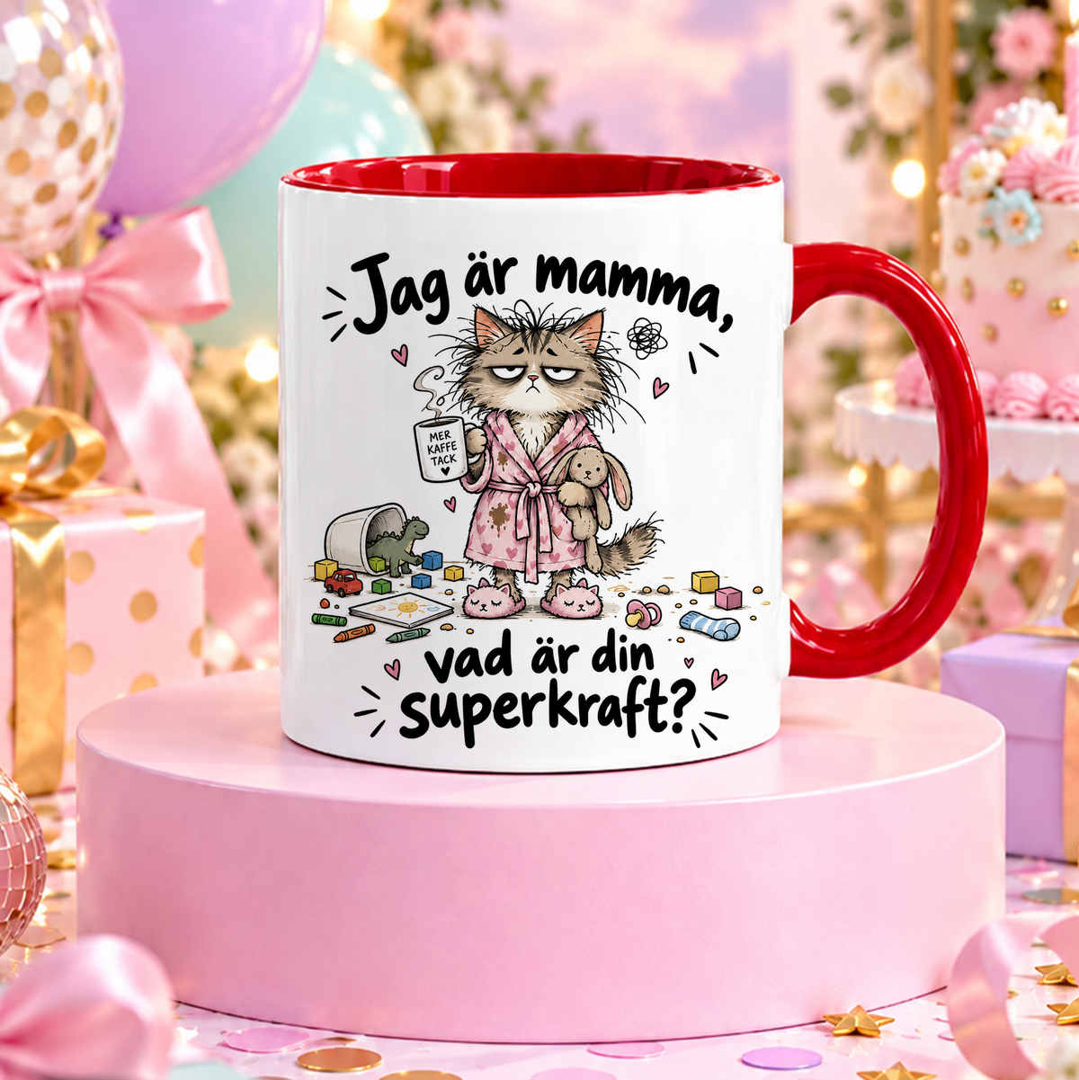 Jag är mamma, vad är din superkraft | Rolig mugg