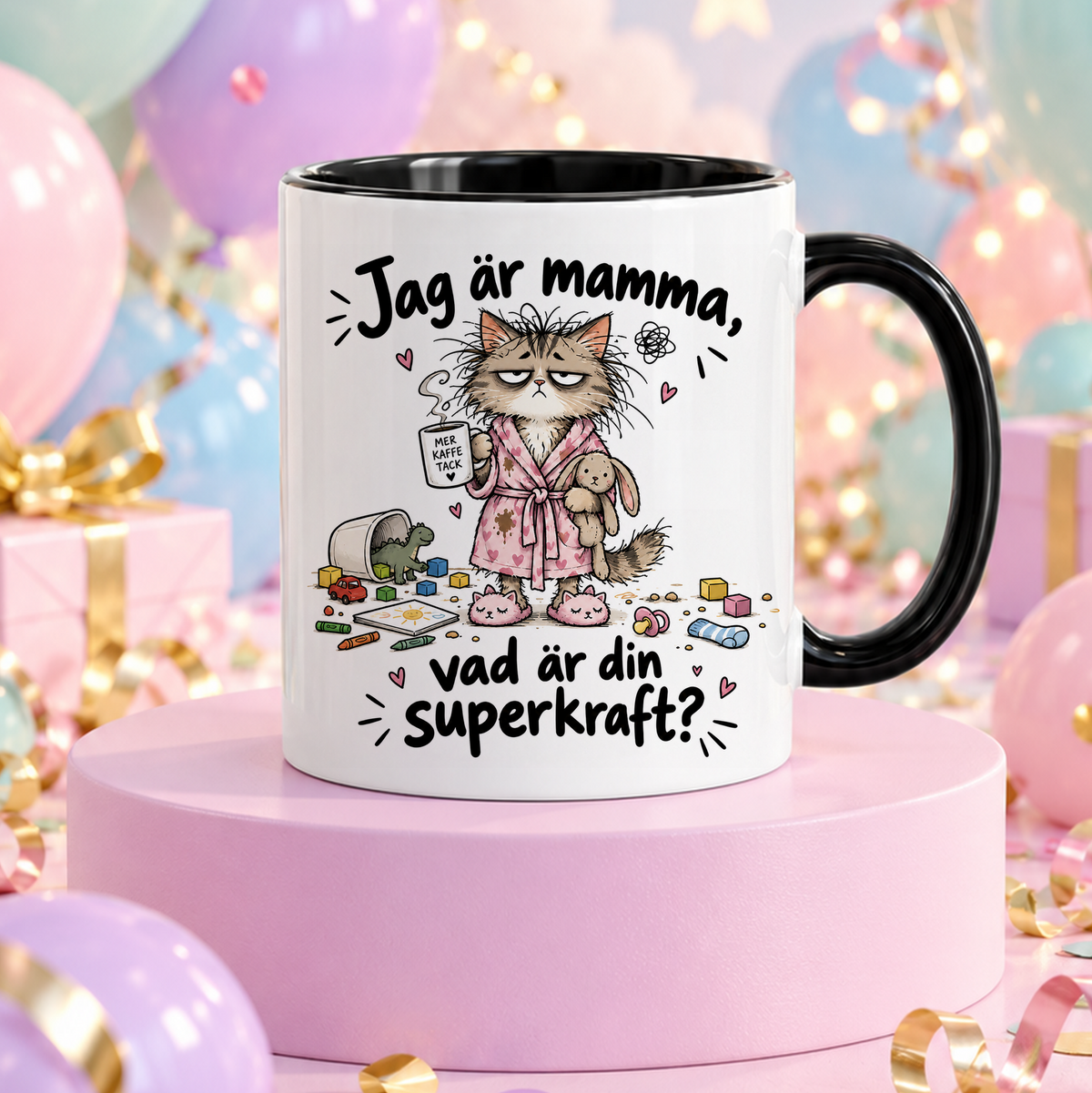 Jag är mamma, vad är din superkraft | Rolig mugg