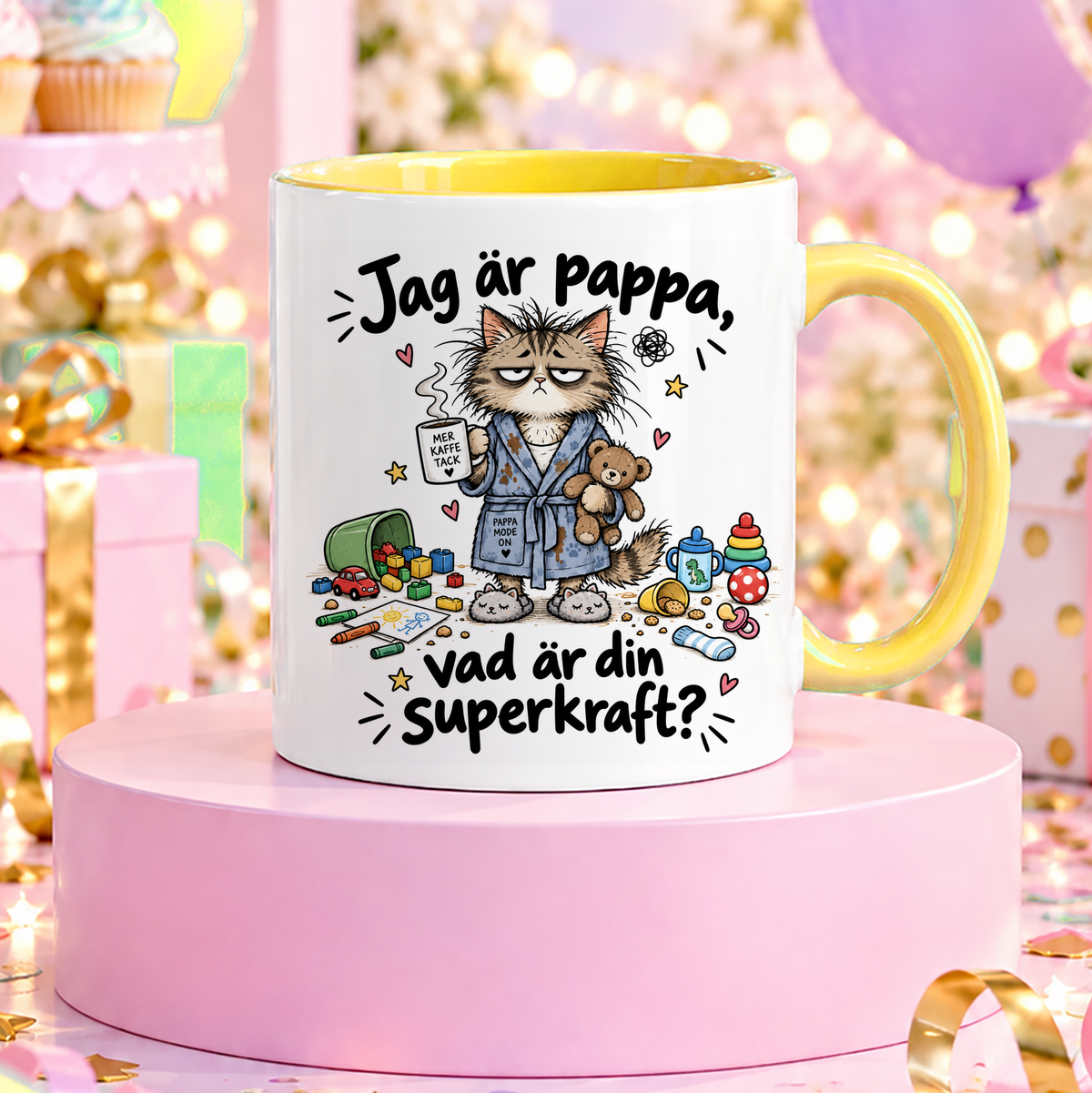 Jag är pappa, vad är din superkraft | Rolig mugg