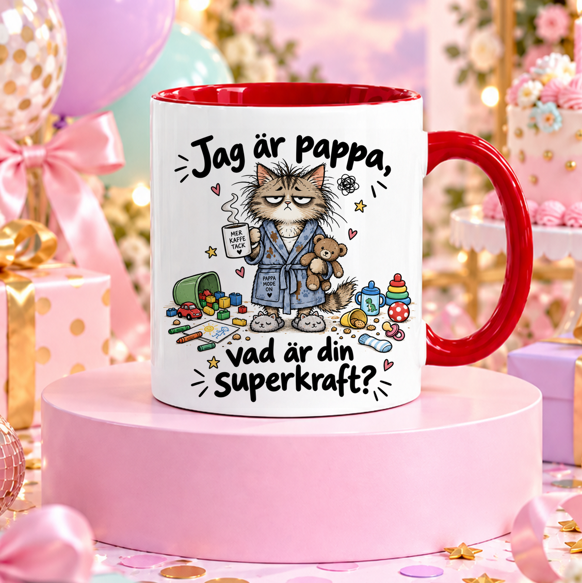 Jag är pappa, vad är din superkraft | Rolig mugg