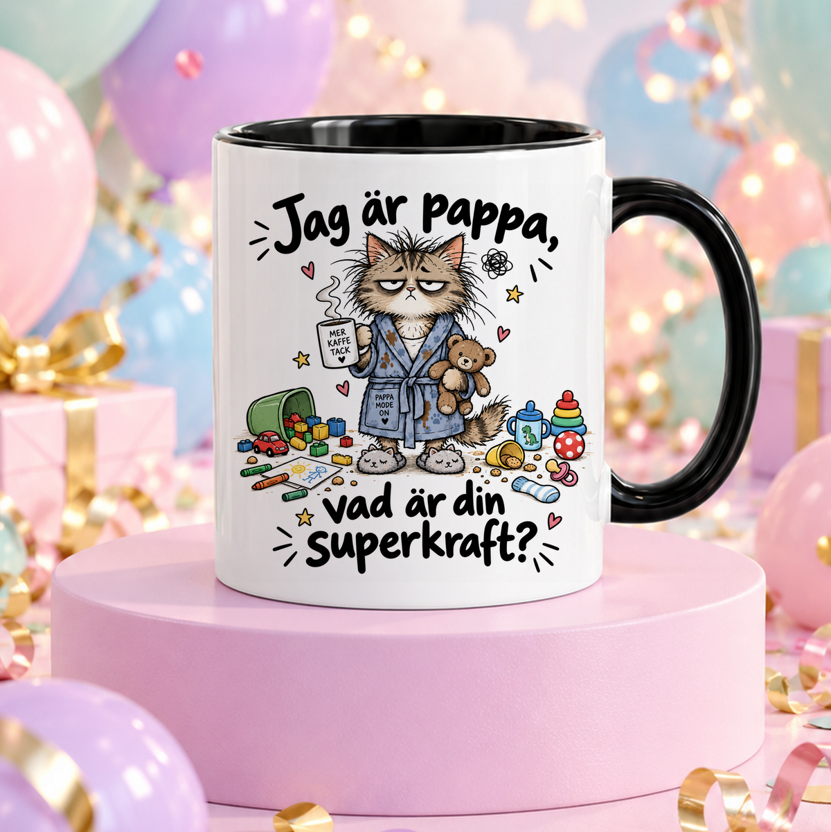 Jag är pappa, vad är din superkraft | Rolig mugg