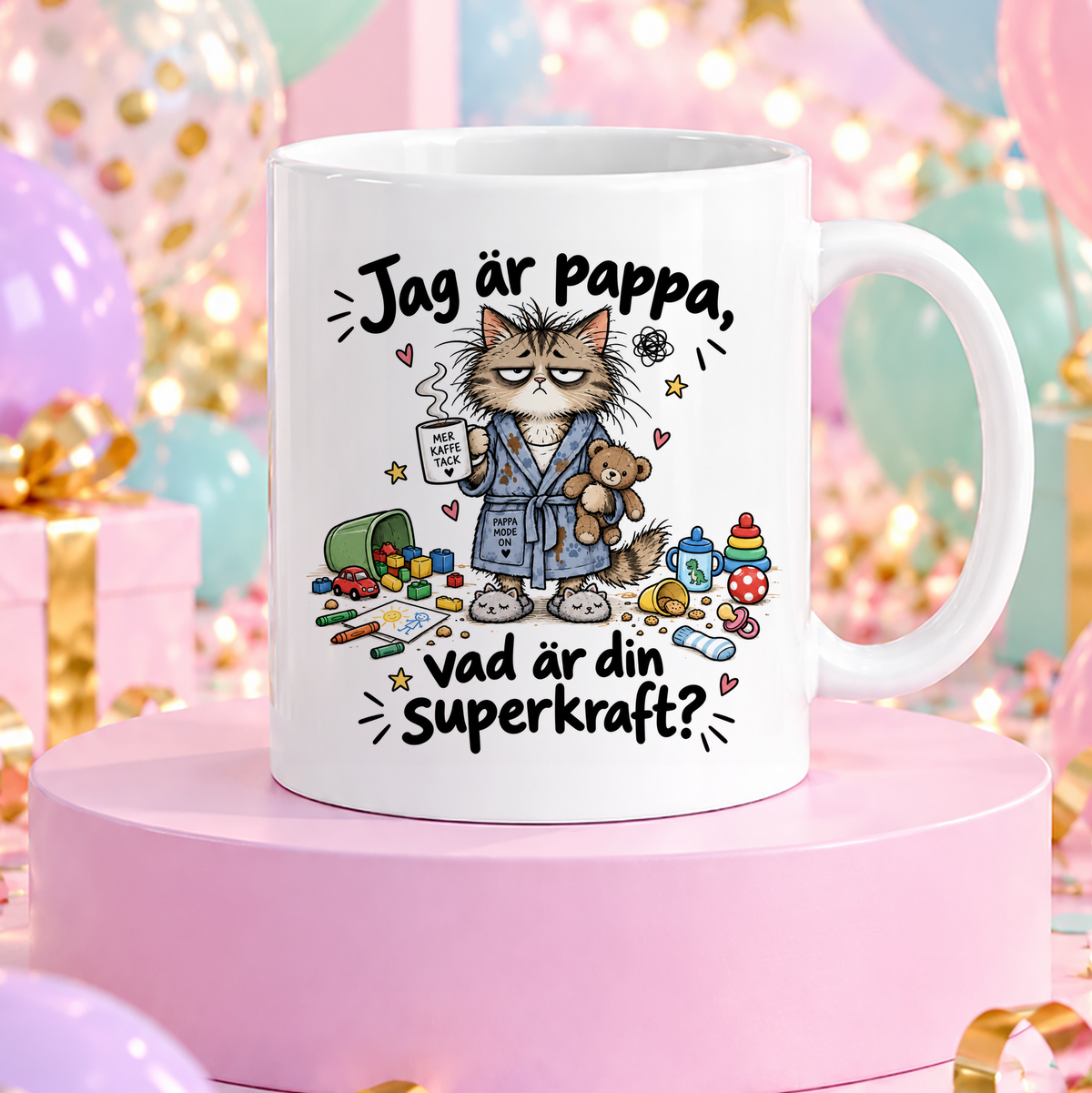 Jag är pappa, vad är din superkraft | Rolig mugg