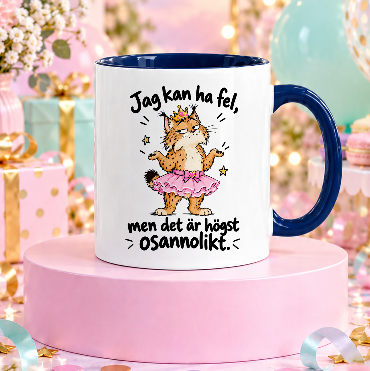 Jag kan ha fel, men det är högst osannolikt | Rolig mugg
