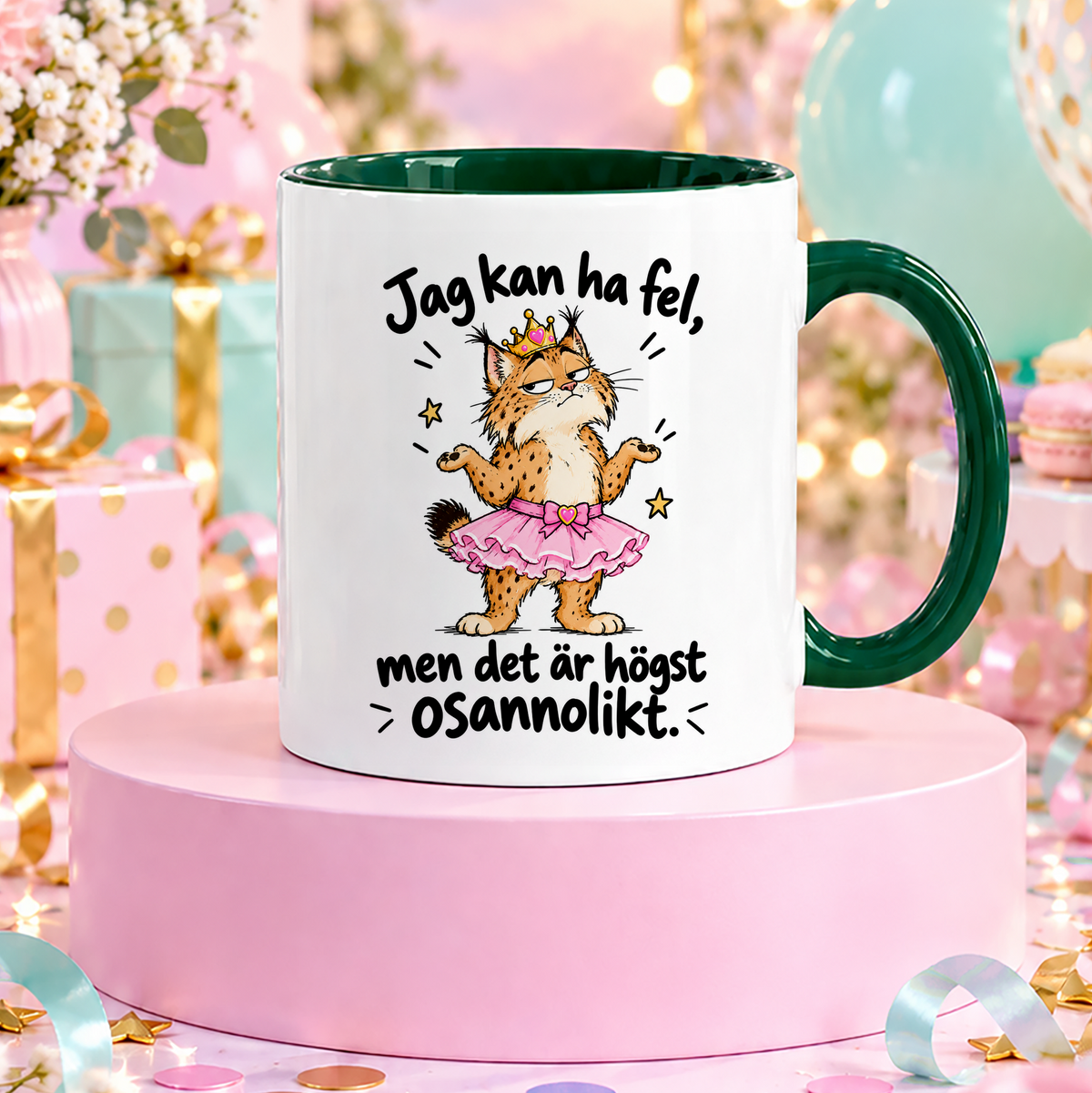 Jag kan ha fel, men det är högst osannolikt | Rolig mugg