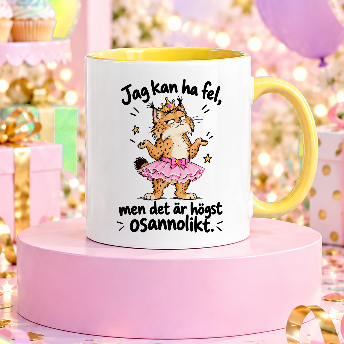 Jag kan ha fel, men det är högst osannolikt | Rolig mugg