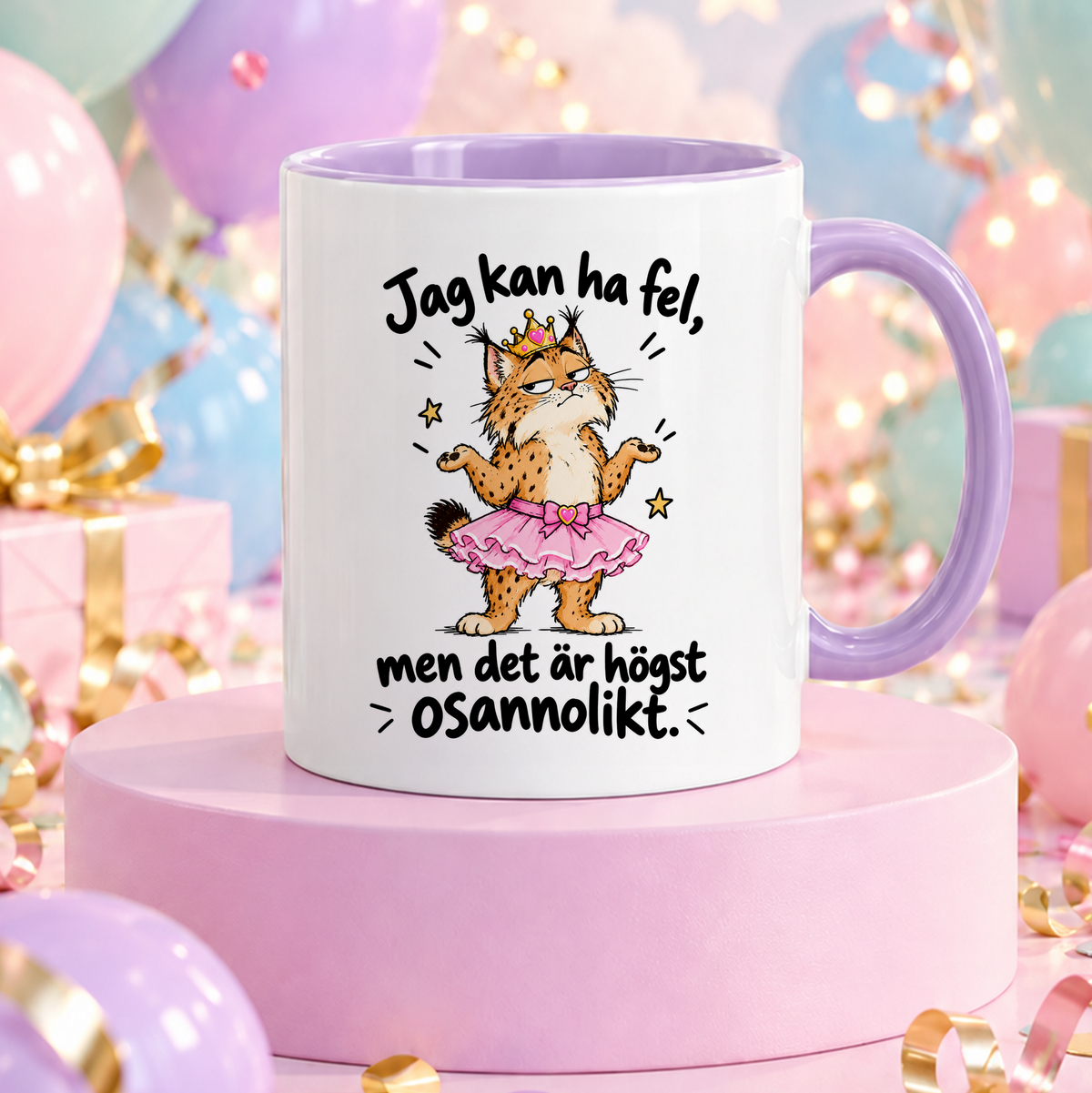 Jag kan ha fel, men det är högst osannolikt | Rolig mugg