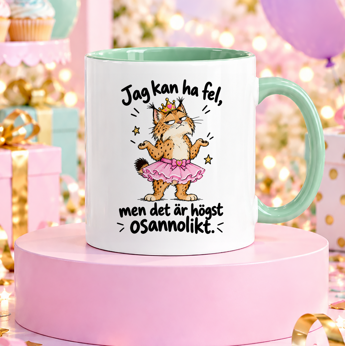 Jag kan ha fel, men det är högst osannolikt | Rolig mugg