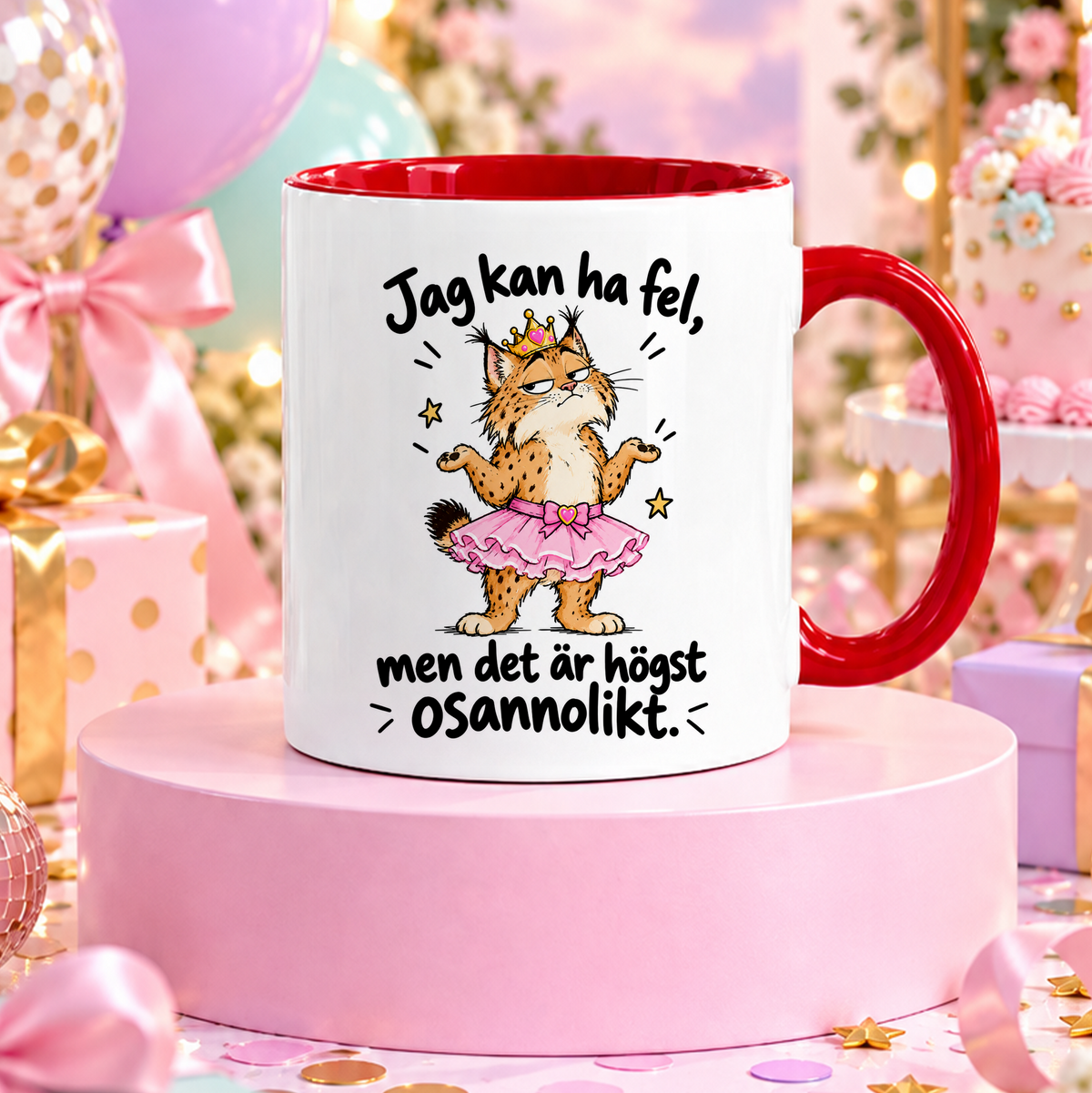 Jag kan ha fel, men det är högst osannolikt | Rolig mugg