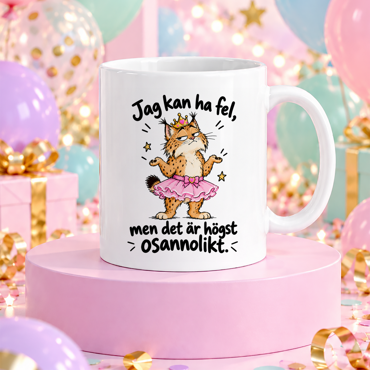 Jag kan ha fel, men det är högst osannolikt | Rolig mugg
