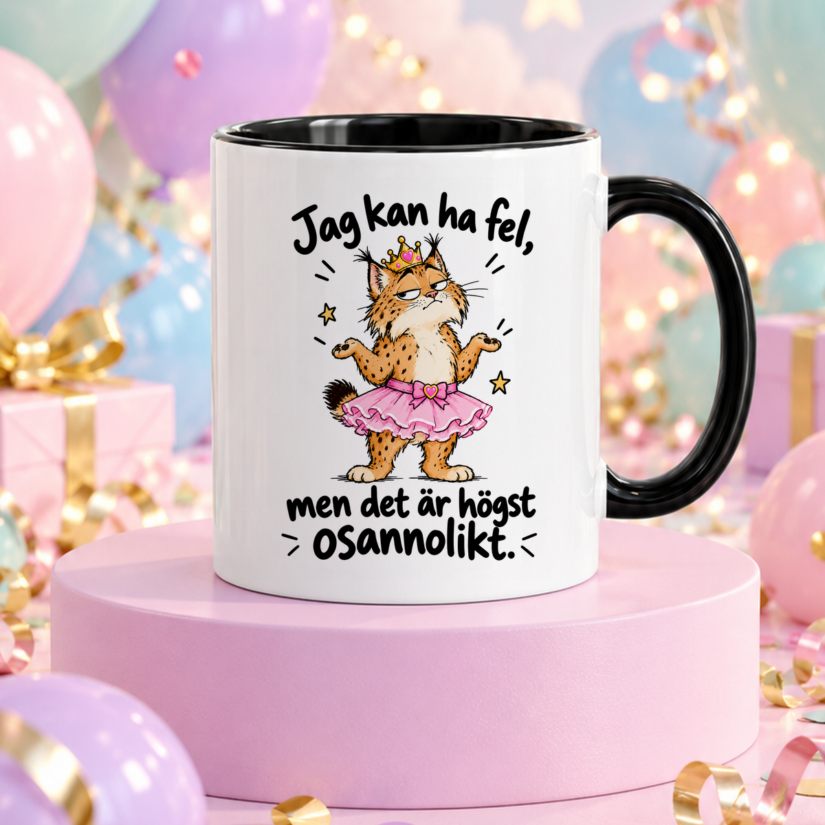 Jag kan ha fel, men det är högst osannolikt | Rolig mugg