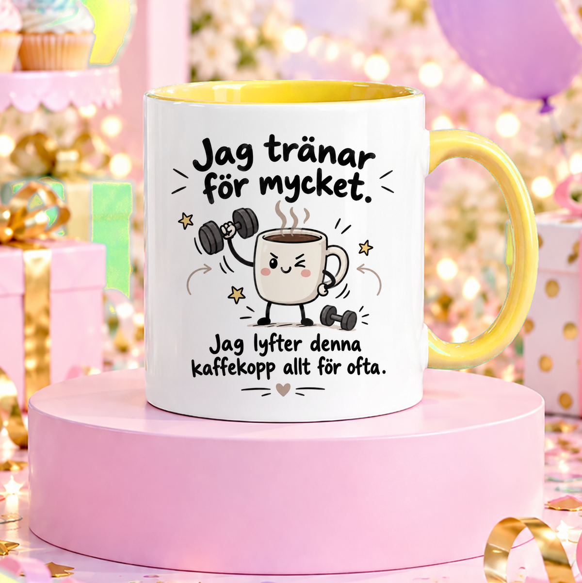 Jag tränar för mycket | Rolig mugg