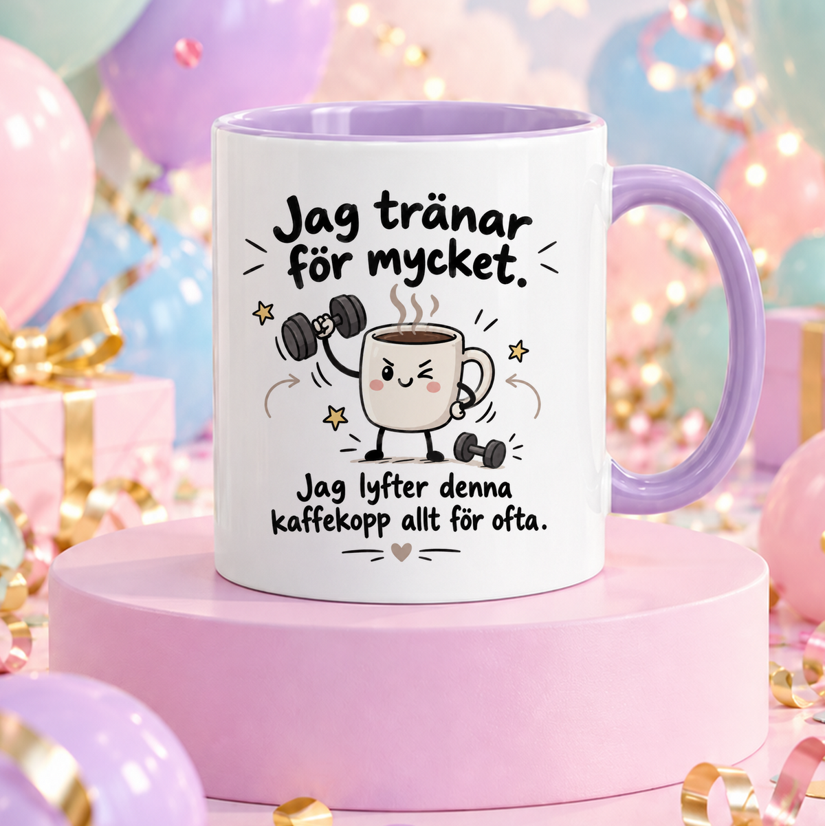 Jag tränar för mycket | Rolig mugg