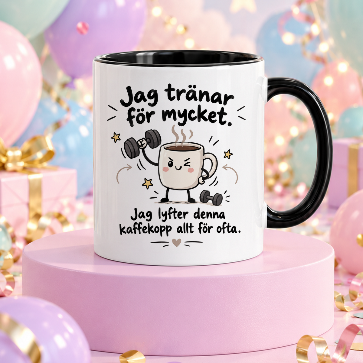 Jag tränar för mycket | Rolig mugg