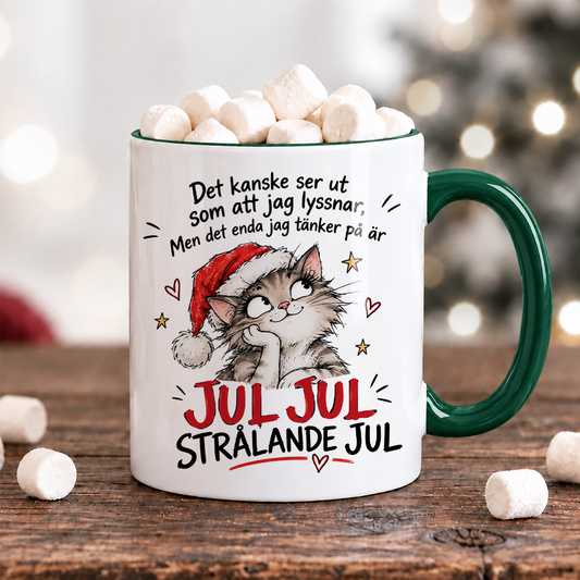 Jul jul strålande jul | Rolig julmugg