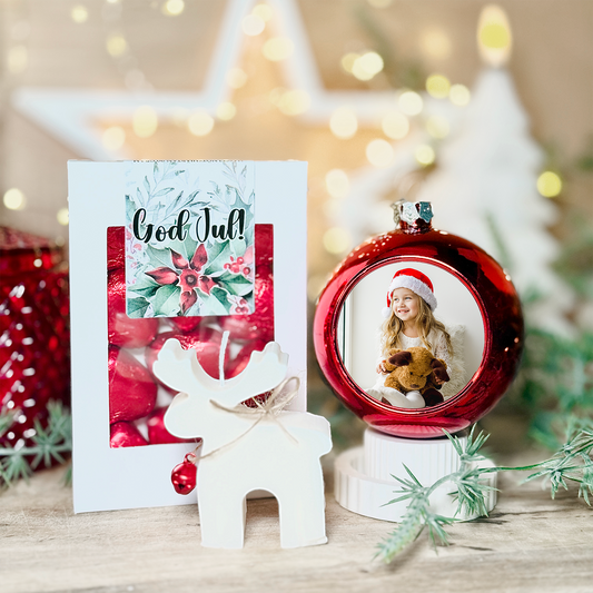 Julpaket | Chokladask, julkula & ljus