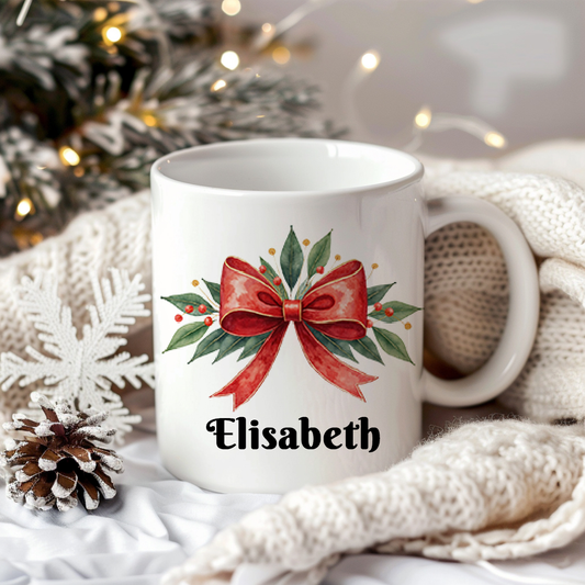 Julrosett | Personlig julmugg