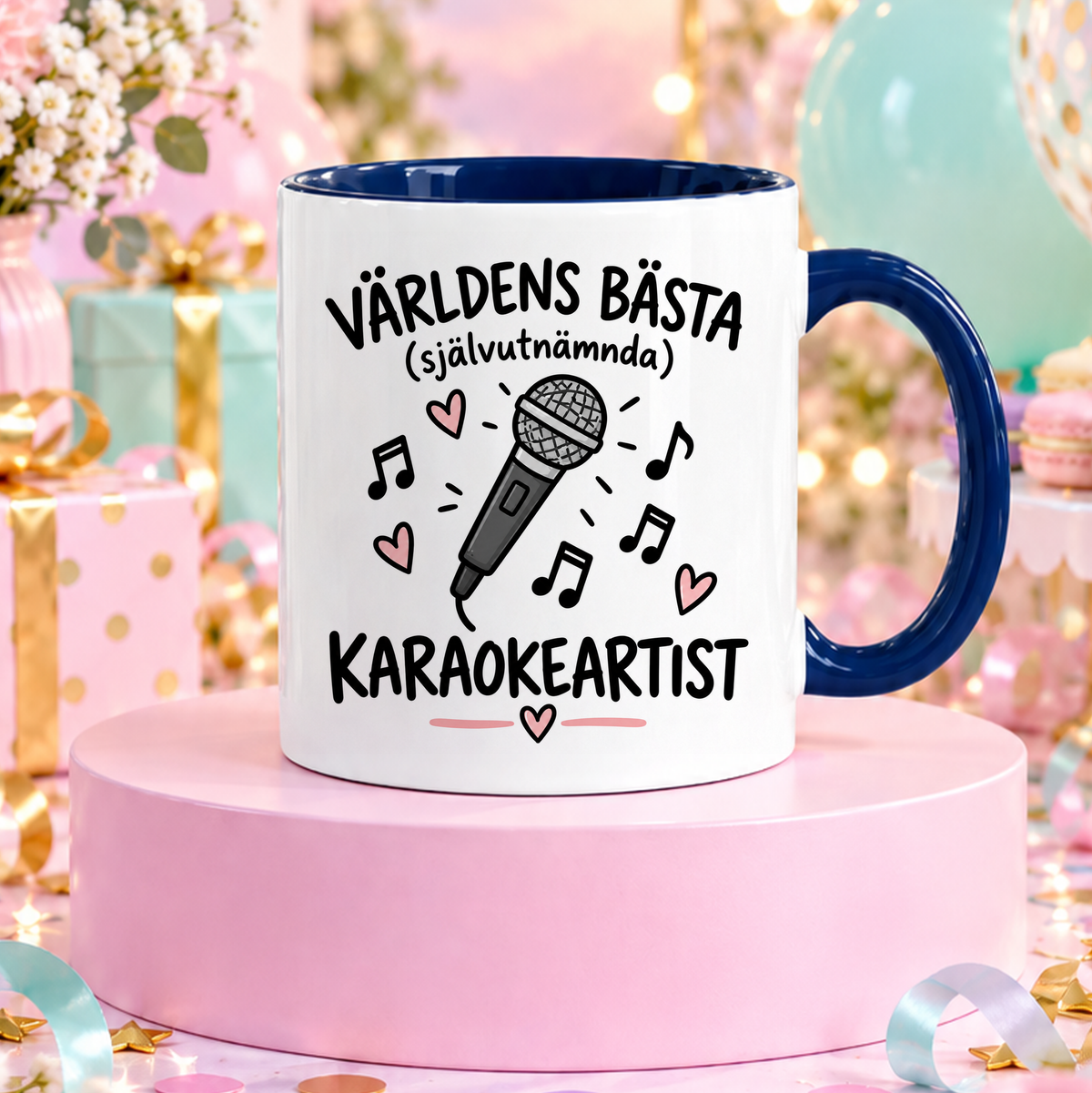 Självutnämnd Karaokeartist | Rolig mugg