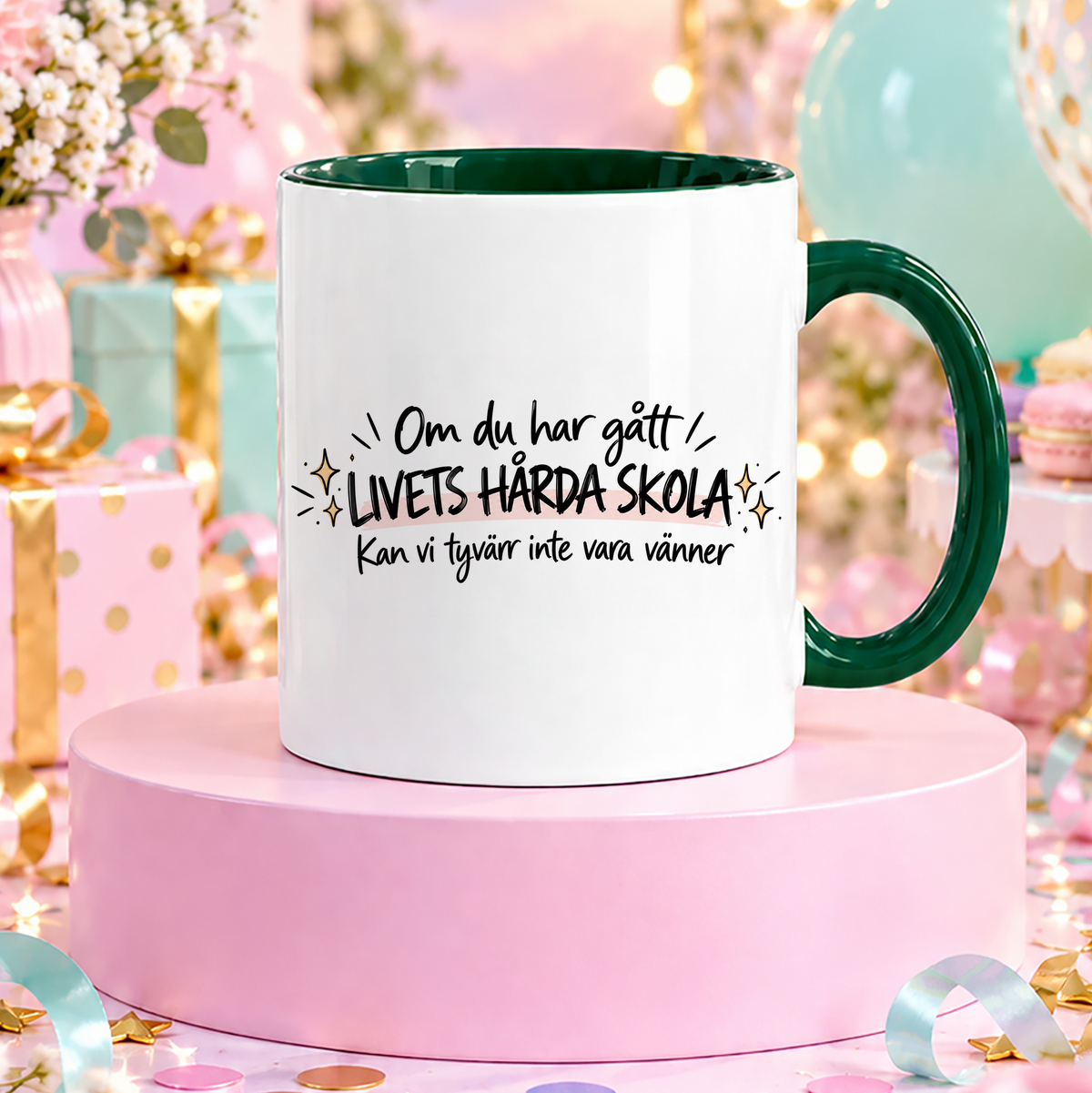 Livets hårda skola | Rolig mugg