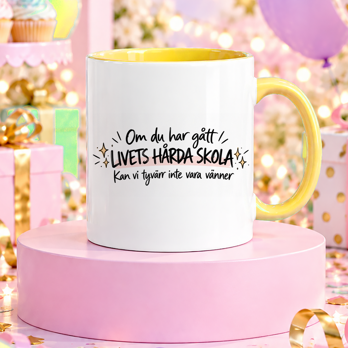 Livets hårda skola | Rolig mugg