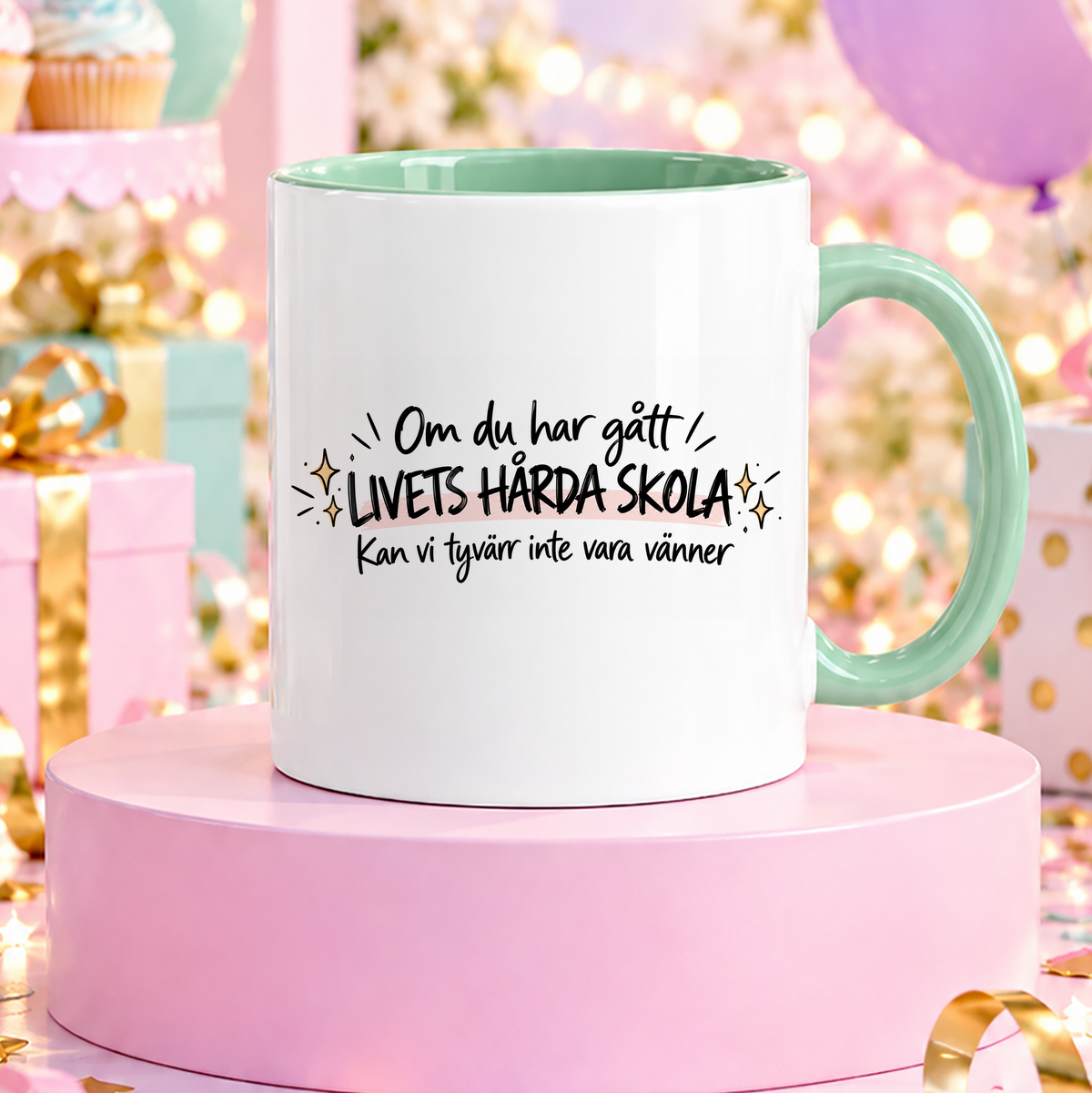 Livets hårda skola | Rolig mugg