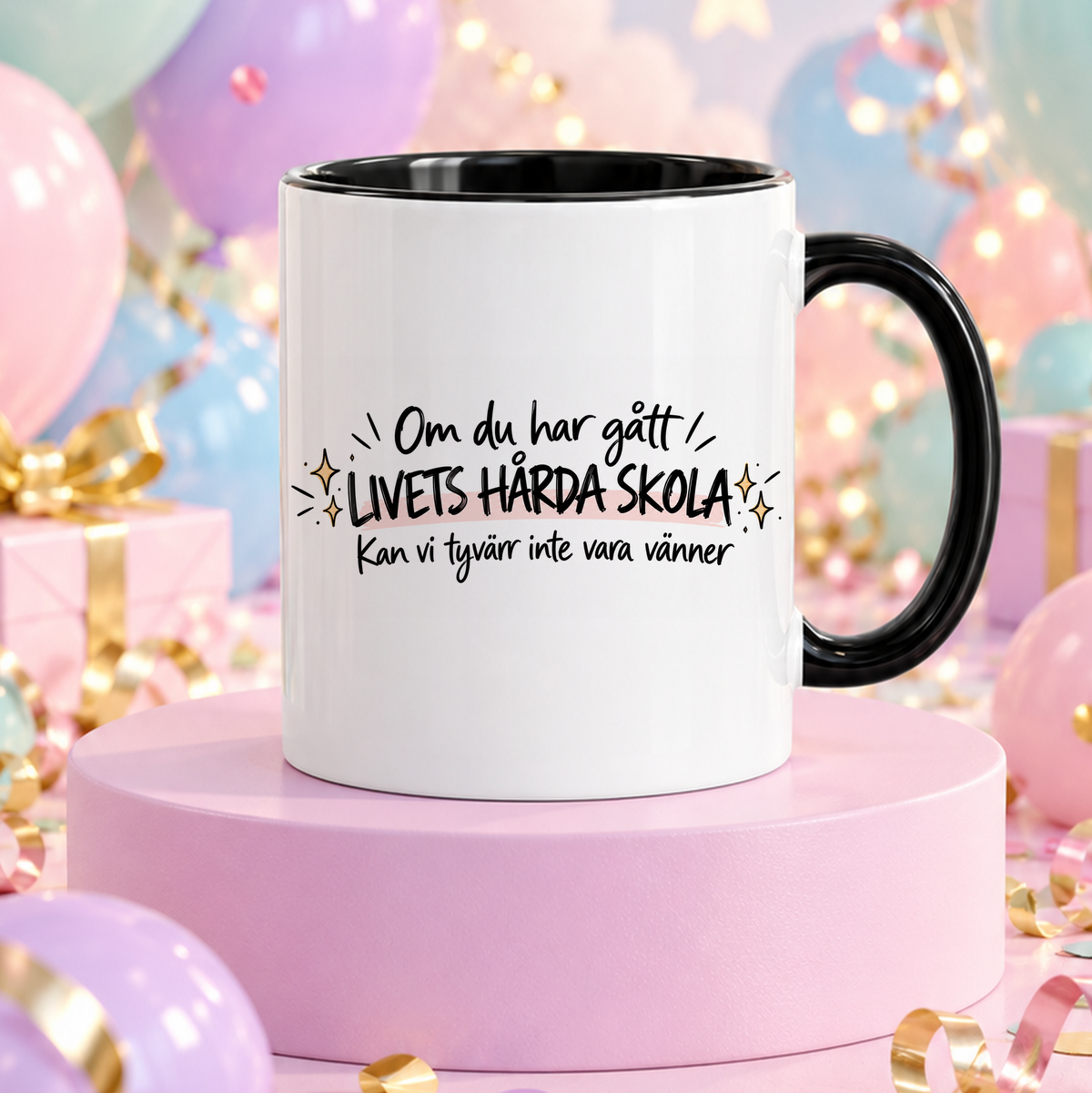 Livets hårda skola | Rolig mugg