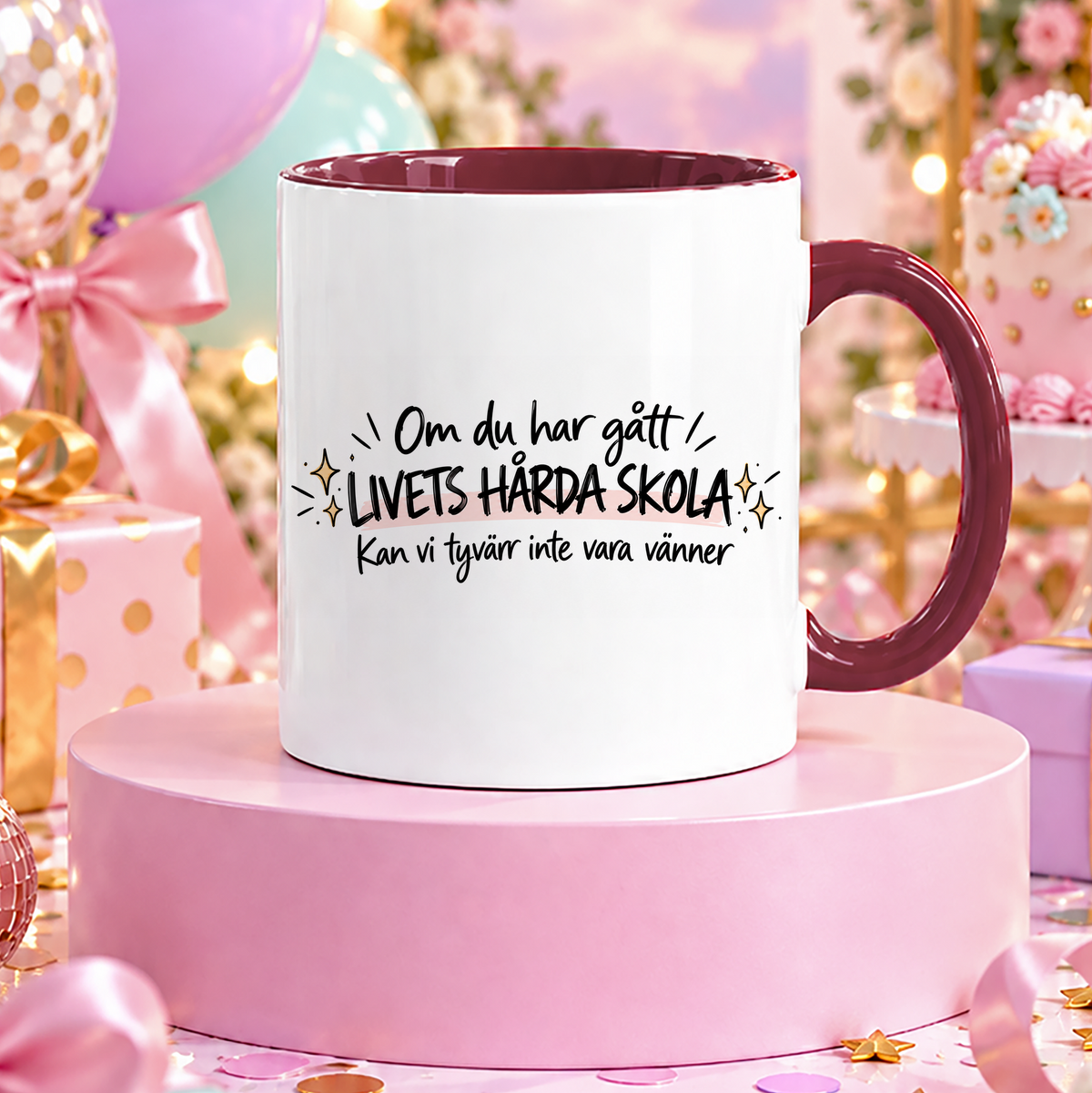 Livets hårda skola | Rolig mugg