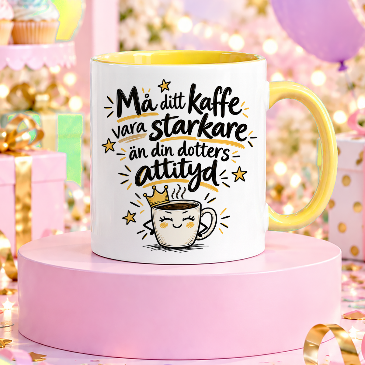 Må ditt kaffe vara lika starkt som din dotters attityd | Rolig mugg
