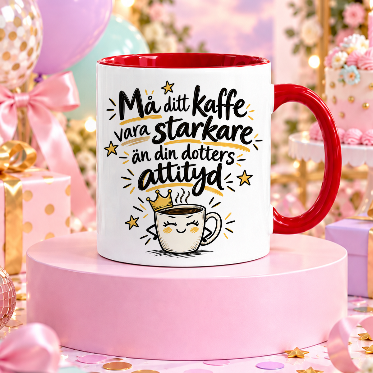 Må ditt kaffe vara lika starkt som din dotters attityd | Rolig mugg
