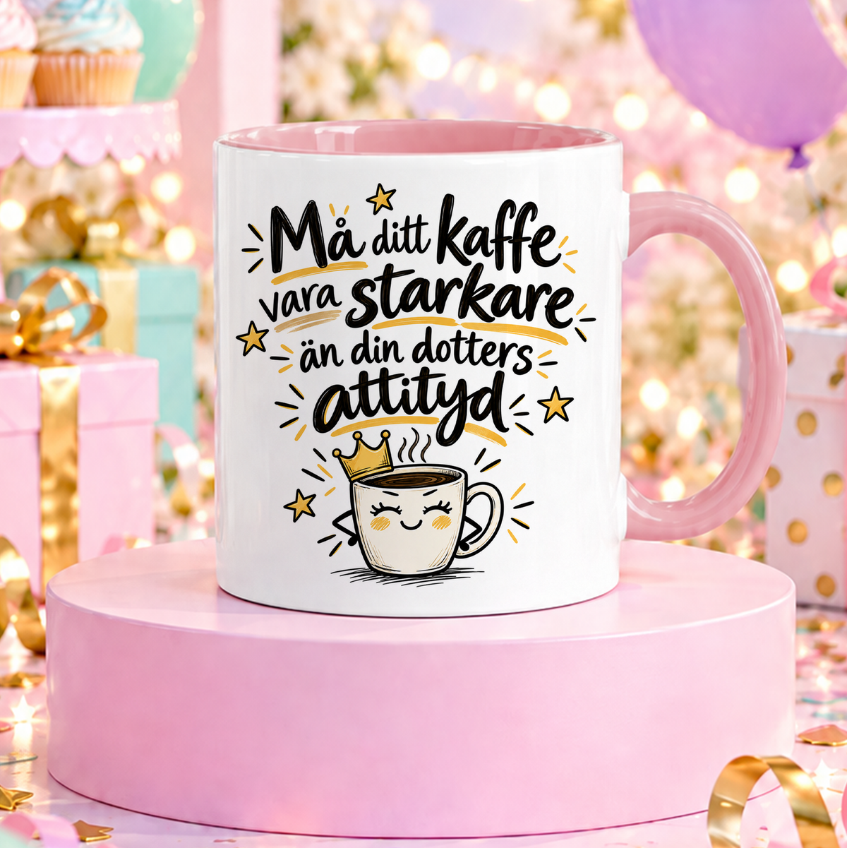Må ditt kaffe vara lika starkt som din dotters attityd | Rolig mugg