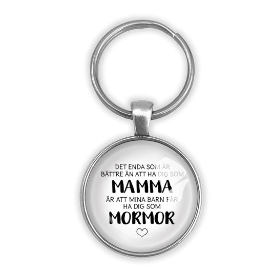 Mamma mormor | Nyckelring