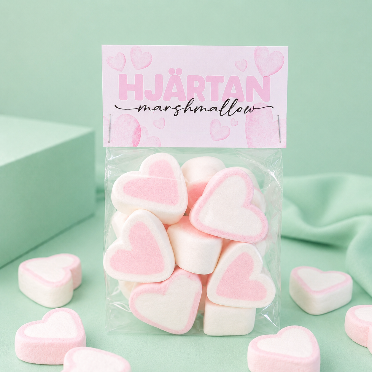 Marshmallowhjärtan