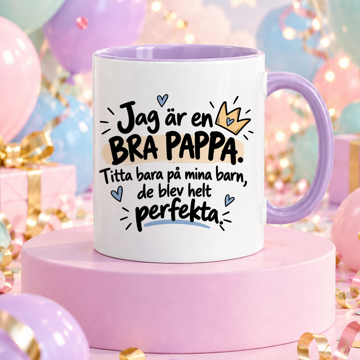 Mina barn är perfekta | Rolig mugg