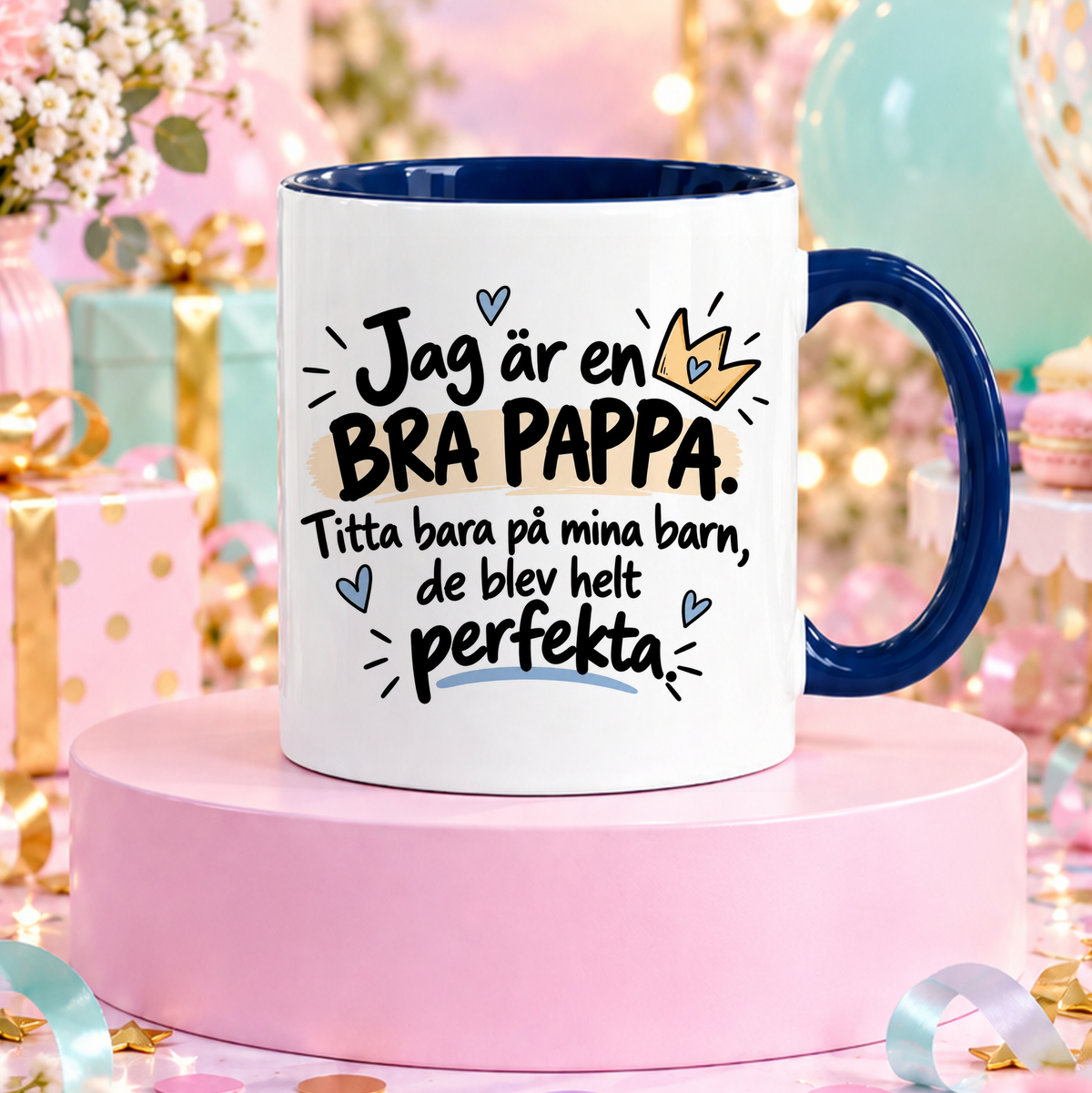 Mina barn är perfekta | Rolig mugg