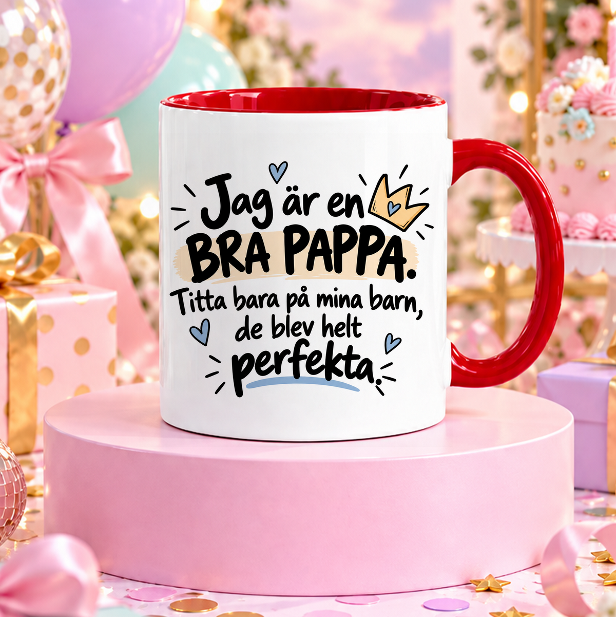 Mina barn är perfekta | Rolig mugg