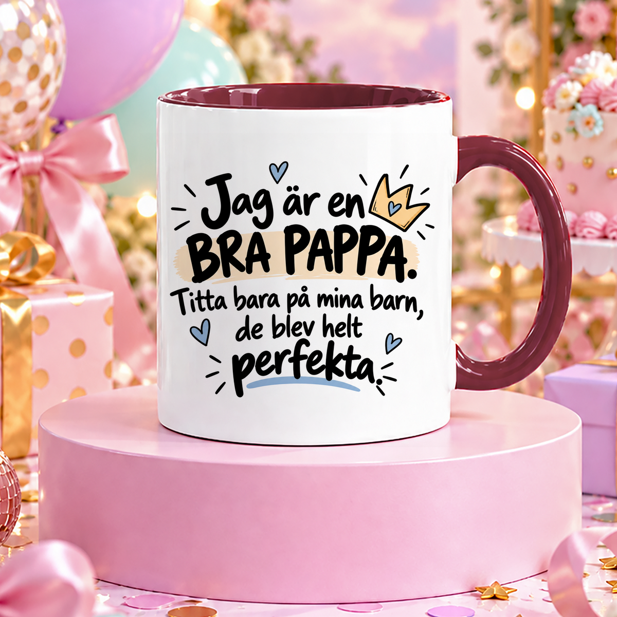 Mina barn är perfekta | Rolig mugg