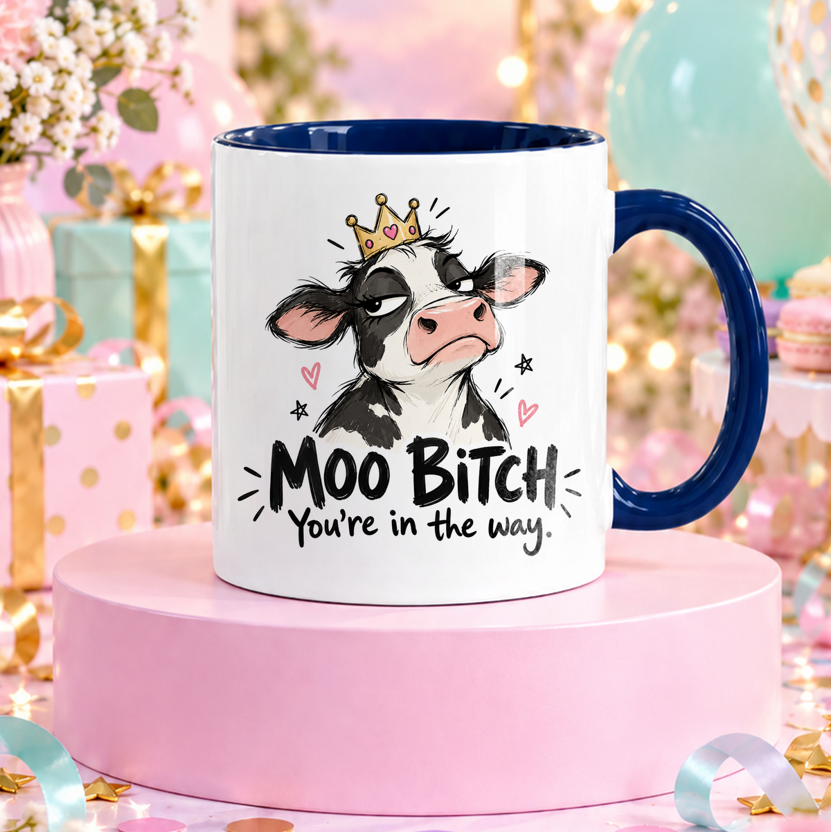 MOO BITCH | Rolig mugg