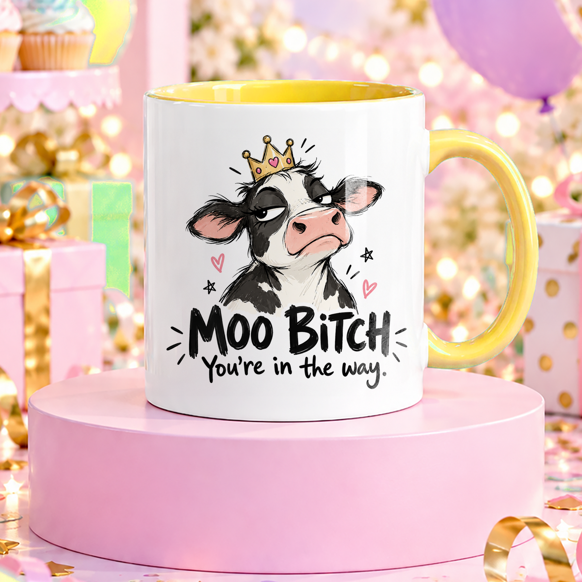 MOO BITCH | Rolig mugg