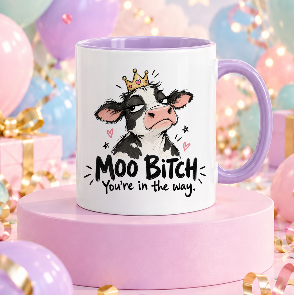 MOO BITCH | Rolig mugg